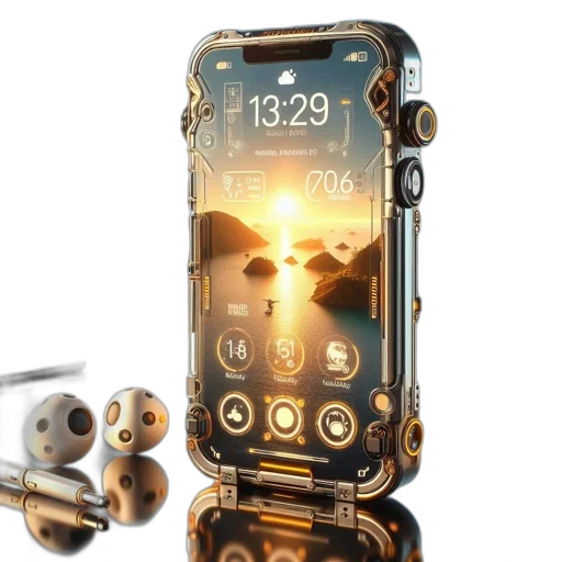 jewelry, robot, weapon, cyberpunk transparent PNG cut-out