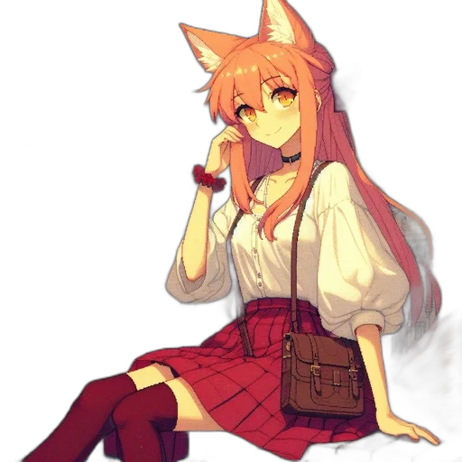 staff, dress, animal, creature transparent PNG cut-out