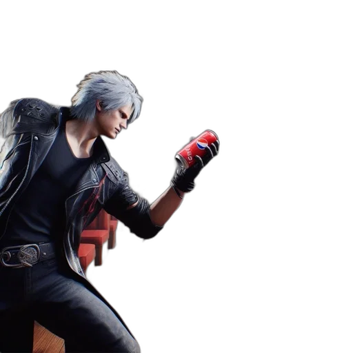 jacket, weapon, sword, concept art transparent PNG cut-out