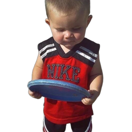 young, child, wearing, red transparent PNG cut-out