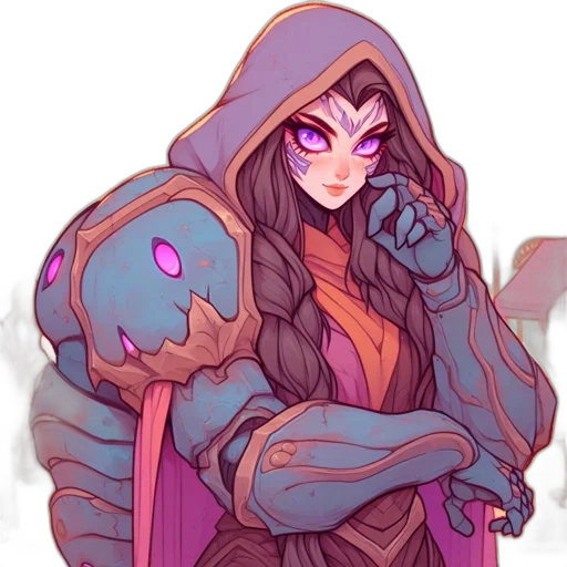 jacket, weapon, staff, robot transparent PNG cut-out