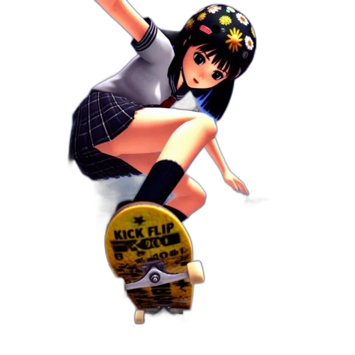 3d render, photorealistic, concept art, anime transparent PNG cut-out