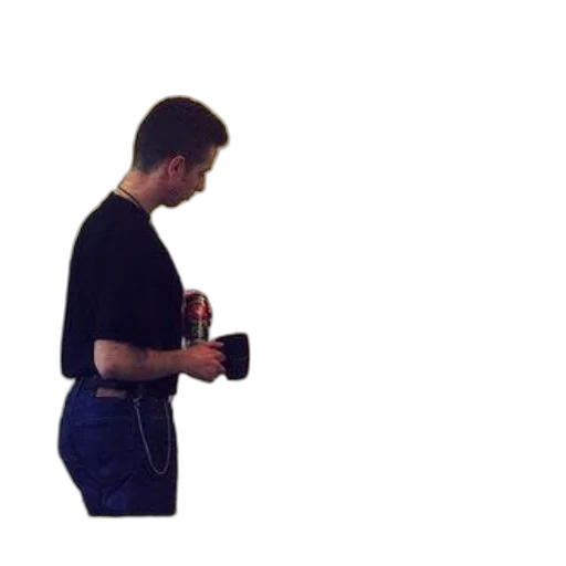 robot, jacket, weapon, staff transparent PNG cut-out