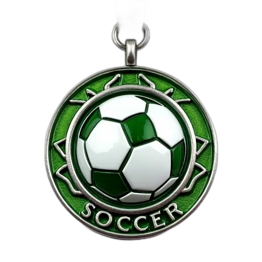 jewelry, silver, medal, green transparent PNG cut-out