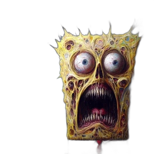 mask, crown, face, creature transparent PNG cut-out