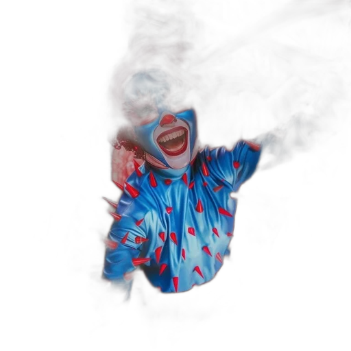 mask, creature, face, jacket transparent PNG cut-out