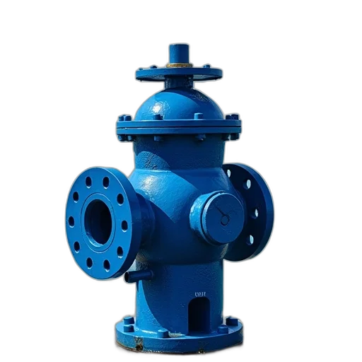 3d render, blue, water, pump transparent PNG cut-out