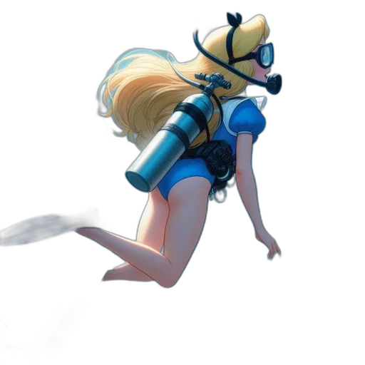 dress, staff, robot, creature transparent PNG cut-out