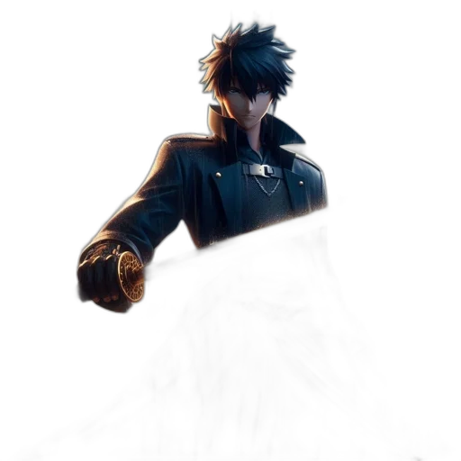 jacket, dress, robot, staff transparent PNG cut-out