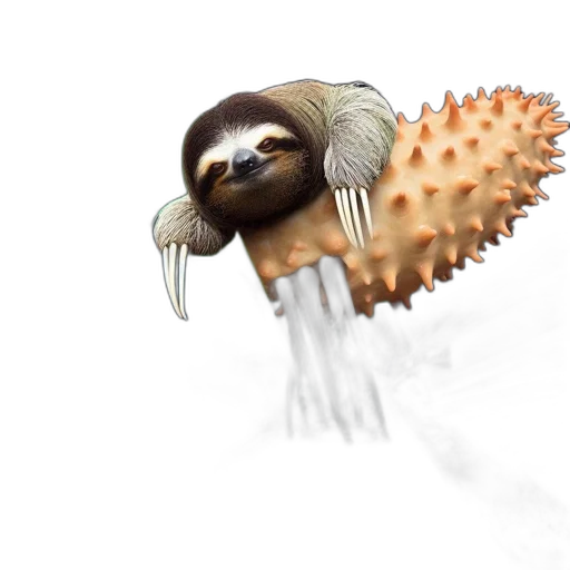 creature, animal, hair, staff transparent PNG cut-out