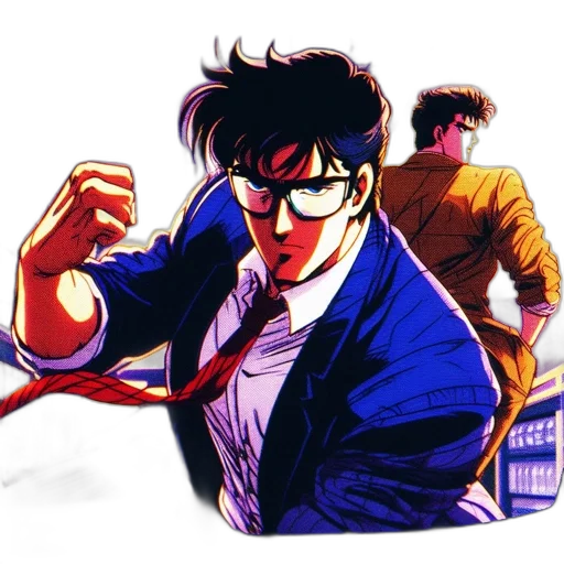 jacket, comic book art, concept art, cartoon transparent PNG cut-out