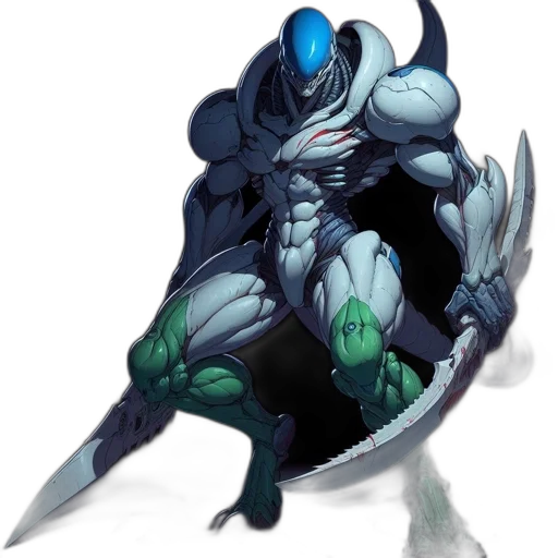 dragon, creature, robot, weapon transparent PNG cut-out
