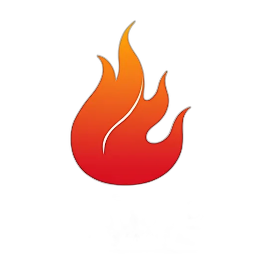 staff, jacket, fire, logo transparent PNG cut-out