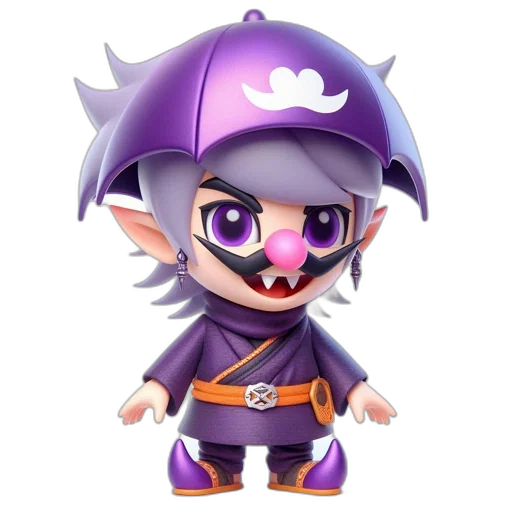 staff, creature, weapon, 3d render transparent PNG cut-out