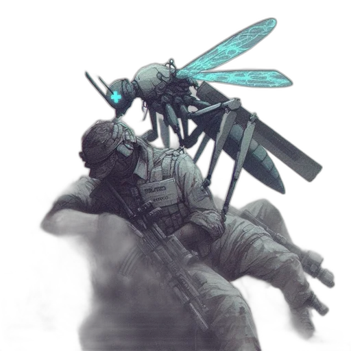 robot, weapon, creature, animal transparent PNG cut-out