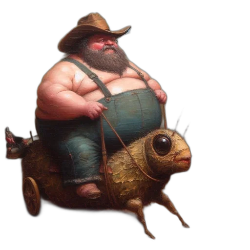 animal, creature, hat, dragon transparent PNG cut-out