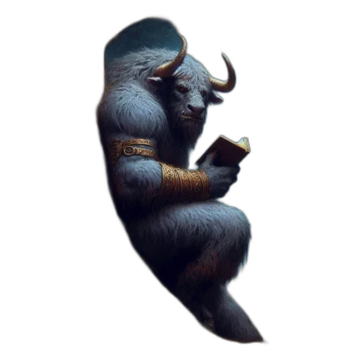 animal, dragon, creature, staff transparent PNG cut-out