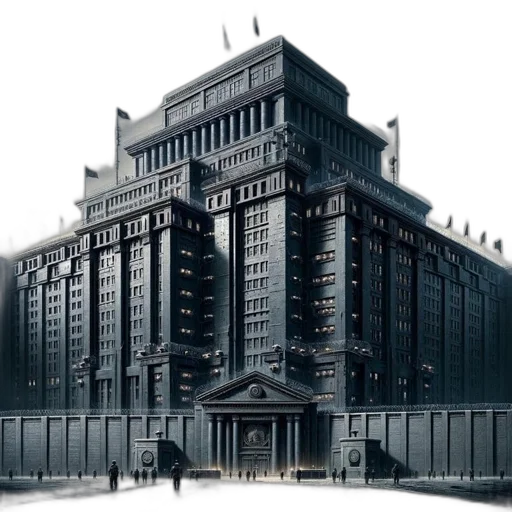 building, concept art, 3d render, photorealistic transparent PNG cut-out