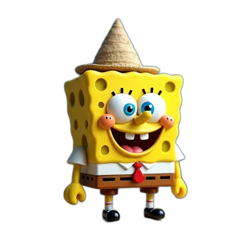 hat, animal, staff, creature transparent PNG cut-out