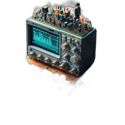 robot, cyberpunk, 3d render, pixel art transparent PNG cut-out