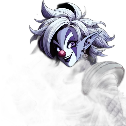 mask, staff, face, hair transparent PNG cut-out