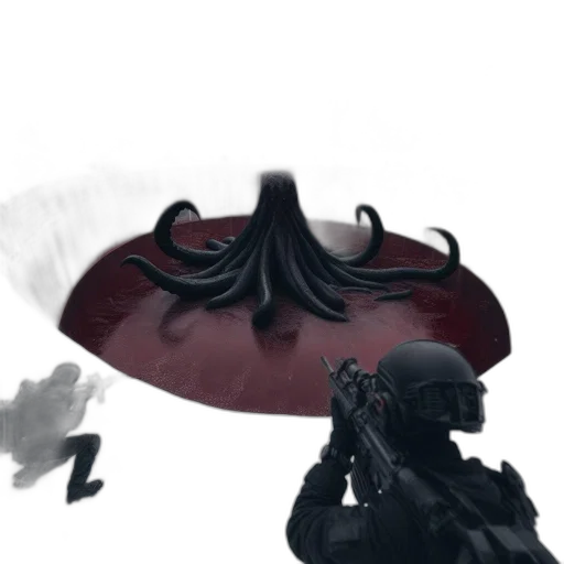 crown, mask, weapon, hair transparent PNG cut-out