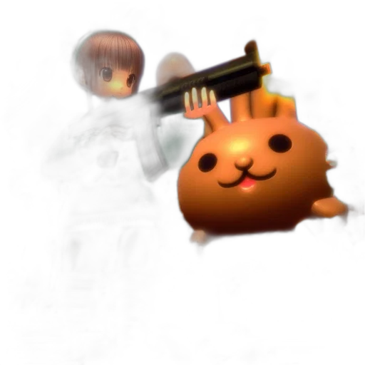 staff, weapon, creature, robot transparent PNG cut-out