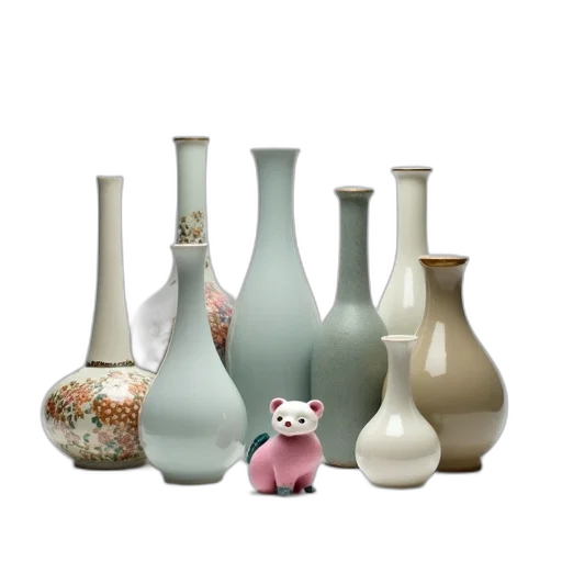 bottle, 3d render, pastel, collection transparent PNG cut-out