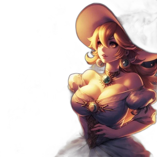 dress, crown, hat, concept art transparent PNG cut-out