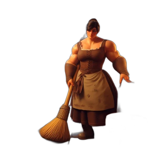 staff, weapon, dress, animal transparent PNG cut-out