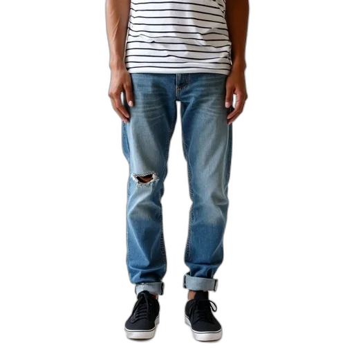 jacket, shoes, 3d render, photorealistic transparent PNG cut-out
