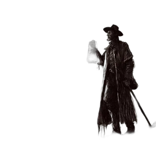 staff, hat, weapon, sword transparent PNG cut-out