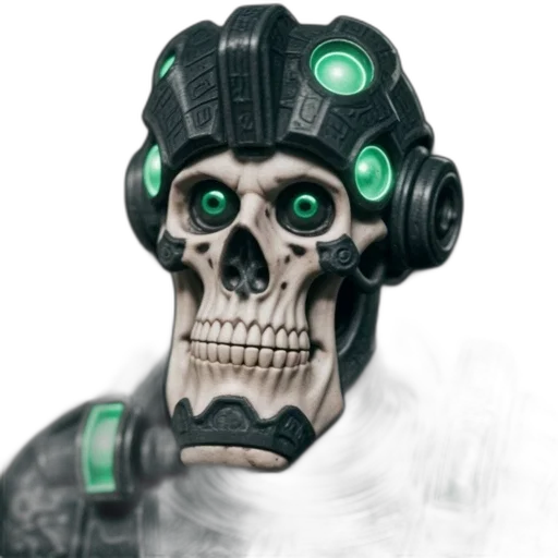 robot, mask, face, creature transparent PNG cut-out