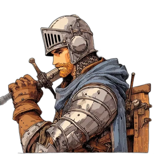 sword, weapon, staff, crown transparent PNG cut-out