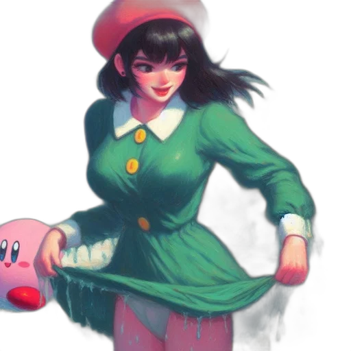 staff, dress, hat, weapon transparent PNG cut-out