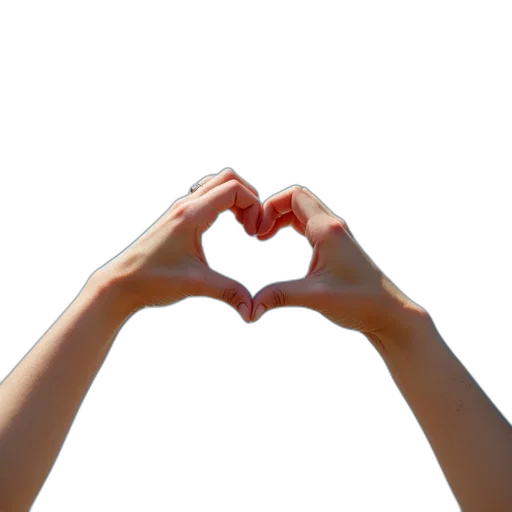 jewelry, person, hands, raised transparent PNG cut-out