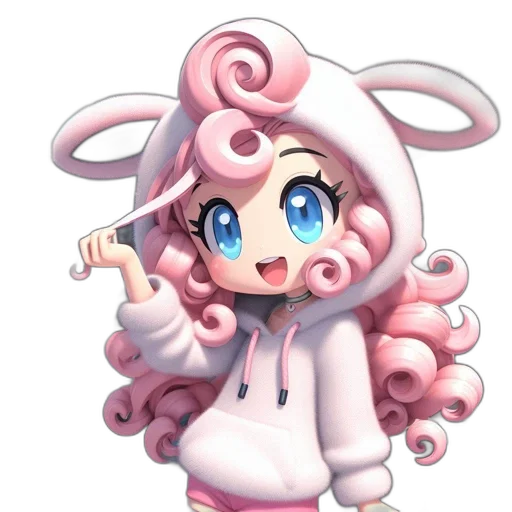 creature, animal, pixel art, anime transparent PNG cut-out