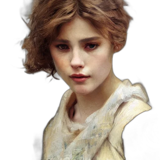 face, dragon, crown, dress transparent PNG cut-out
