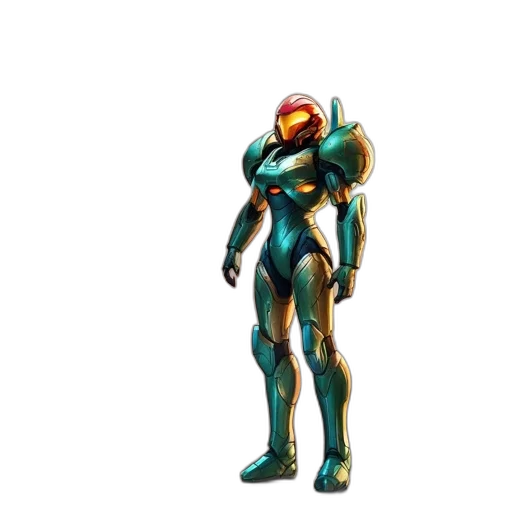 robot, weapon, 3d render, concept art transparent PNG cut-out