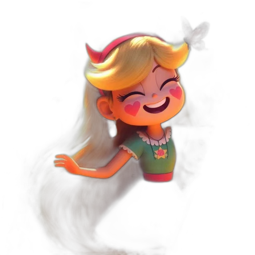 staff, hair, mask, creature transparent PNG cut-out