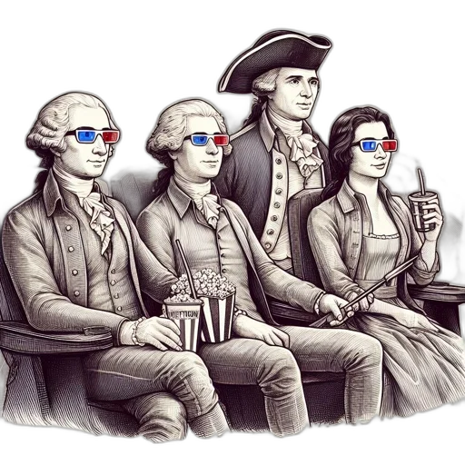 mask, cartoon, four, individuals transparent PNG cut-out