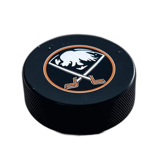 official, game, puck, buffalo transparent PNG cut-out