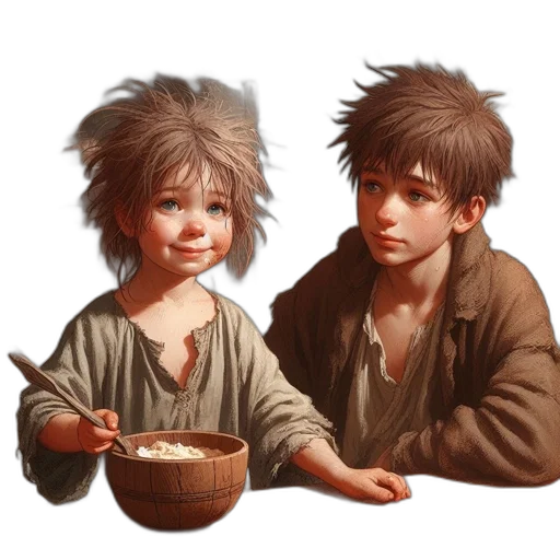food, photorealistic, oil painting, concept art transparent PNG cut-out