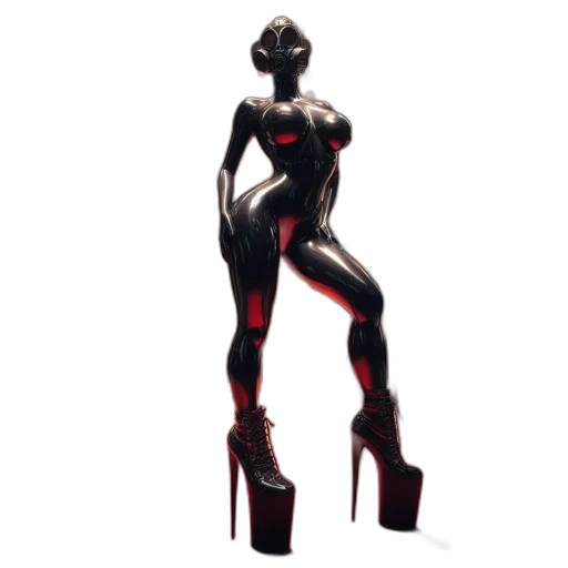 shoes, dress, robot, mask transparent PNG cut-out