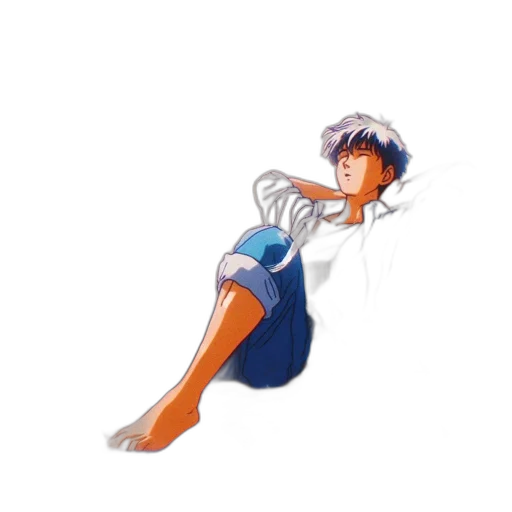 dress, staff, robot, hair transparent PNG cut-out