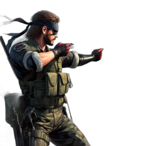 weapon, staff, jacket, concept art transparent PNG cut-out
