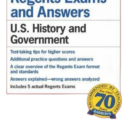 book, cover, titled, regents transparent PNG cut-out