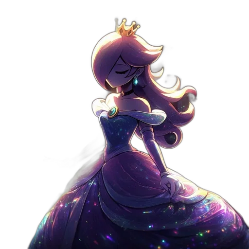 dress, crown, staff, jewelry transparent PNG cut-out