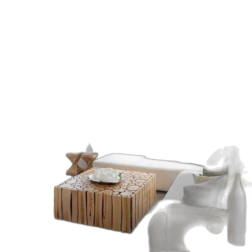furniture, 3d render, earth tones, modern transparent PNG cut-out