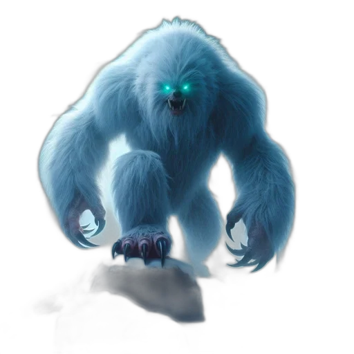 creature, animal, staff, concept art transparent PNG cut-out